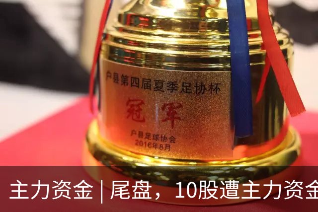 主力资金 | 尾盘，10股遭主力资金抛售超1亿元